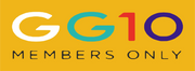 GG10 Members Only logo